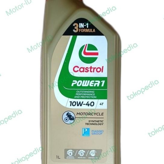 Oli Castrol Power 1 10W-40 Recommend Piaggio Vespa E