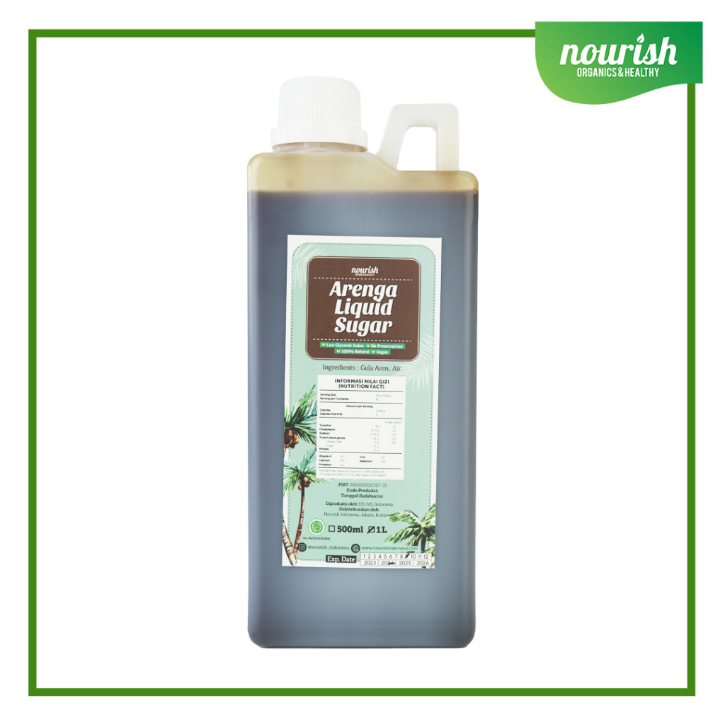 

Nourish Indonesia, Gula Aren Cair 1 L