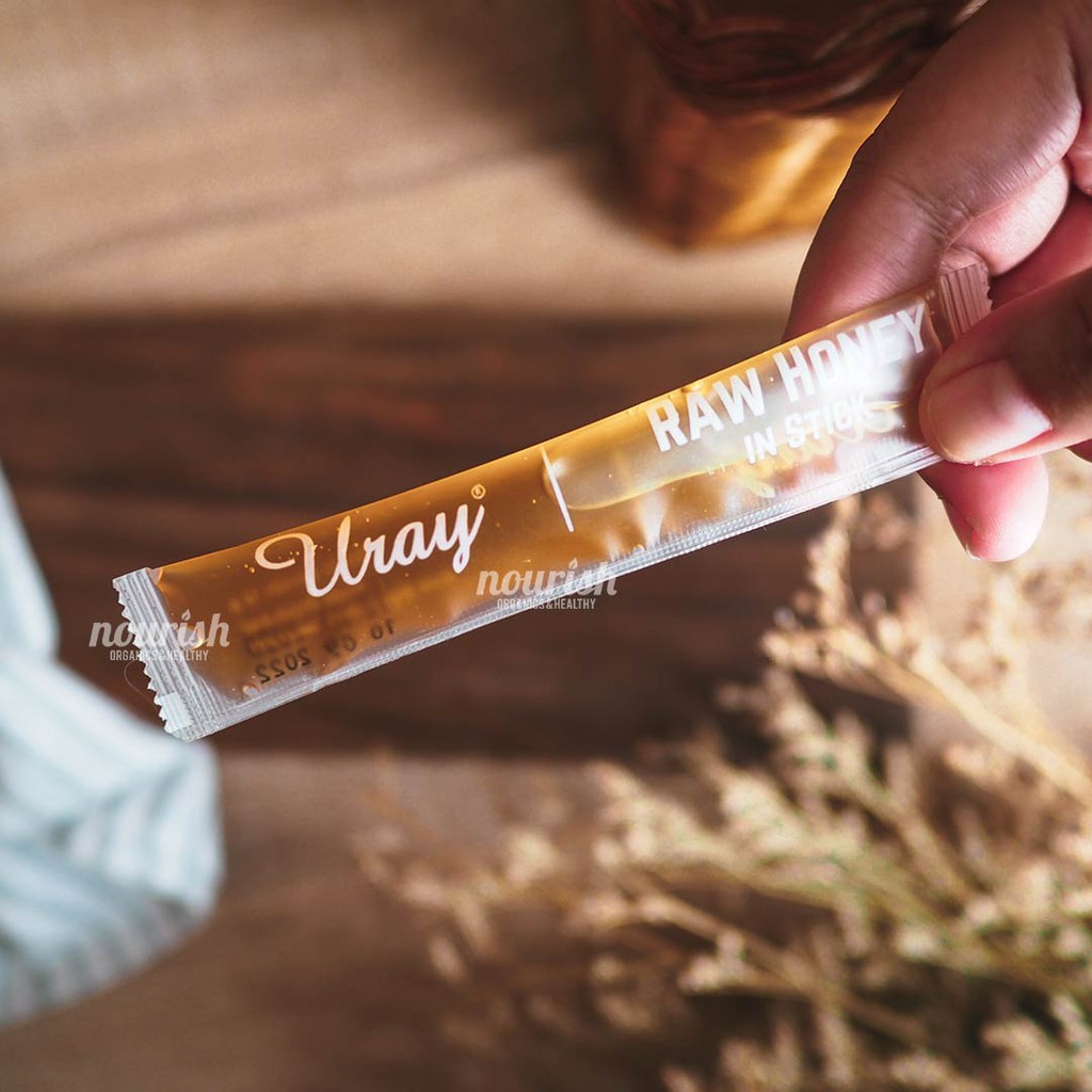 

Paket 2 Madu Uray Stick Sachet 20 stick (Original + Ginger) Madu Hutan