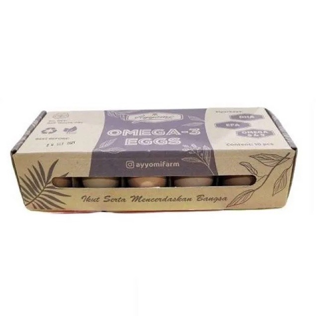 

RB Ayyomi Telur Omega 3 (10 Pc)
