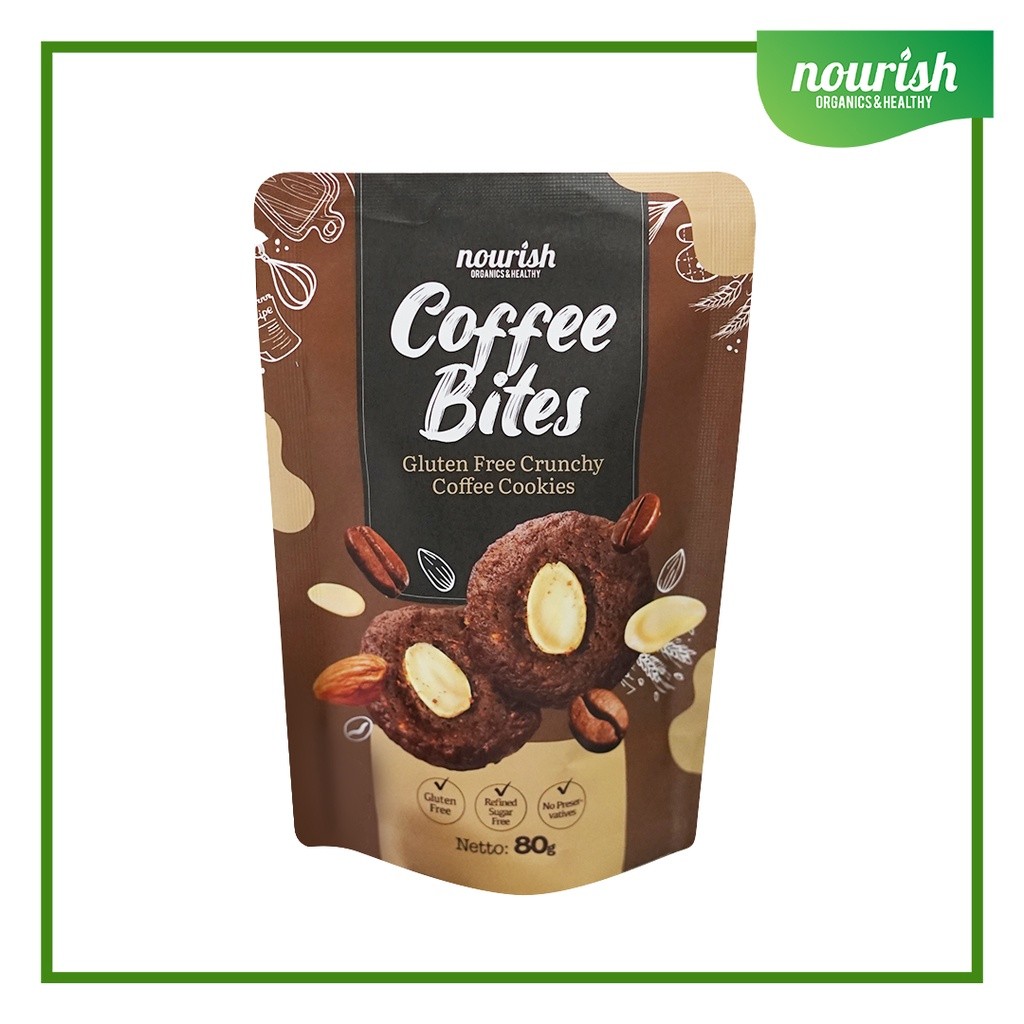 

RB Coffee Bites - Gluten Free Coffee Cookies with Almond 80gr