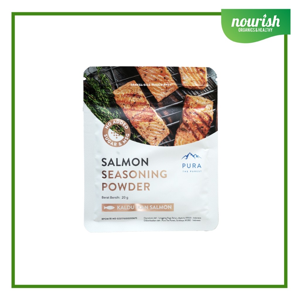 

PURA SACHET Seasoning Bumbu Penyedap NO MSG - SALMON 20 gram