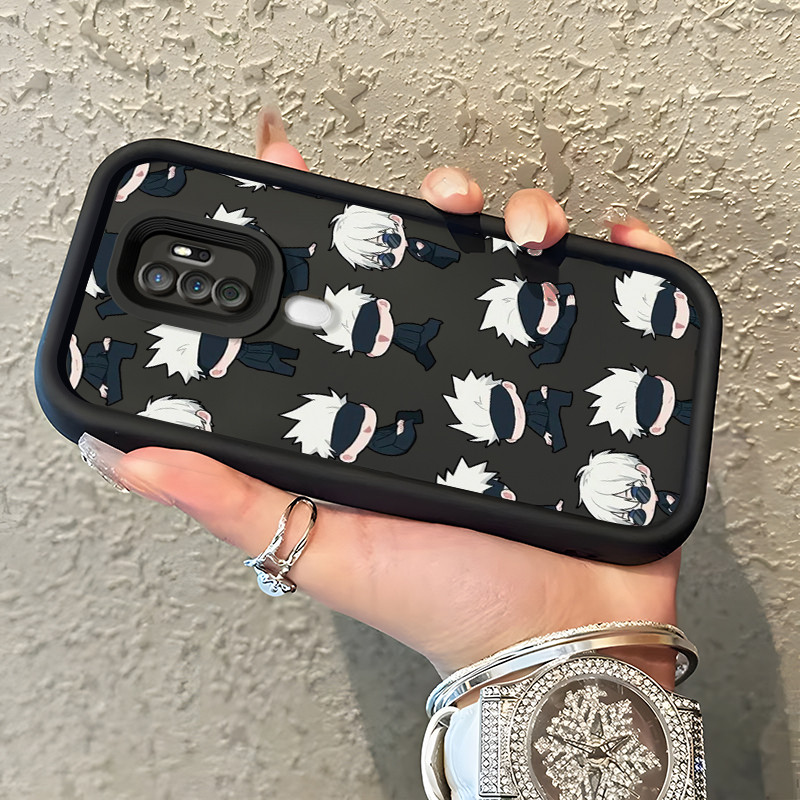 Casing Hp Untuk OPPO A5 2020 OPPO A9 2020 Case Casing HP pola pria berambut putih Kasing Anti Drop S