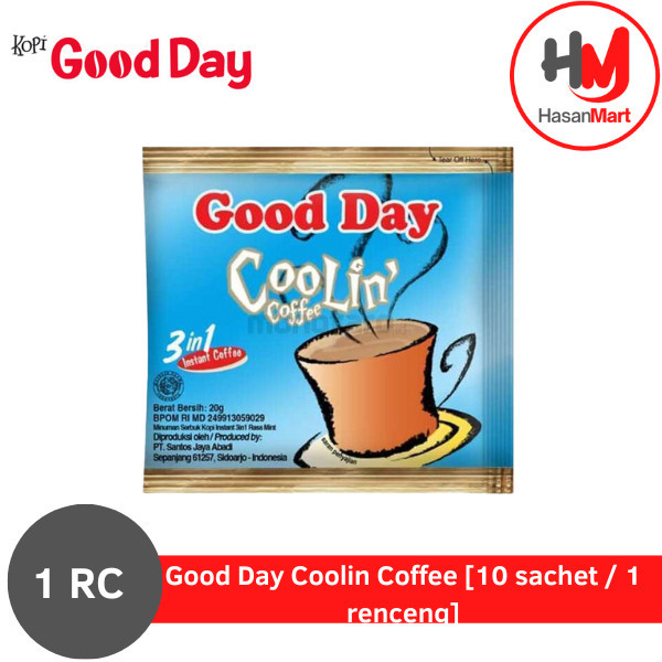 

Good Day Coolin Coffee [10 sachet / 1 renceng]