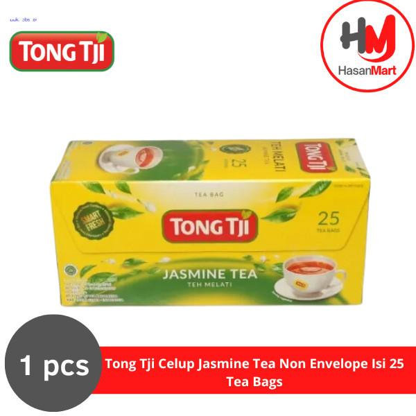 

Tong Tji Celup Jasmine Tea Non Envelope Isi 25 Tea Bags