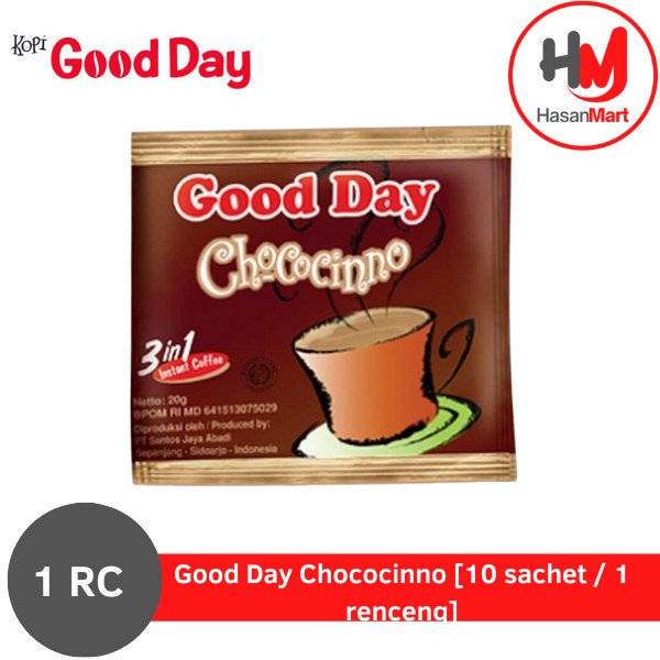 

Good Day Chococinno [10 sachet / 1 renceng]
