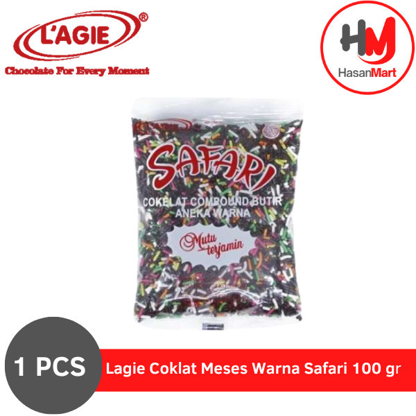 

Lagie Coklat Meses Warna Safari 100 gr