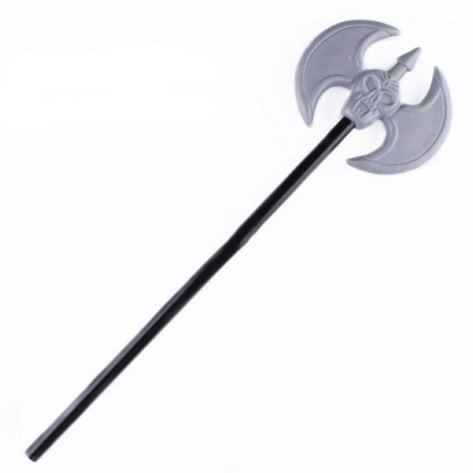 Two Side Axe Grim Reaper Blade Halloween Costume Props Limited Edition