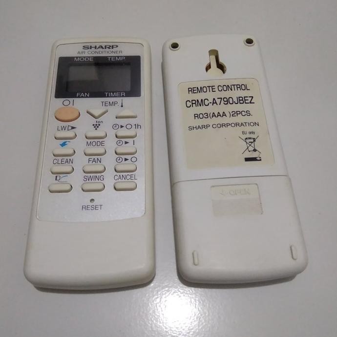 Terlaris Remote Remot AC Sharp CRMC-A790JBEZ ORIGINAL