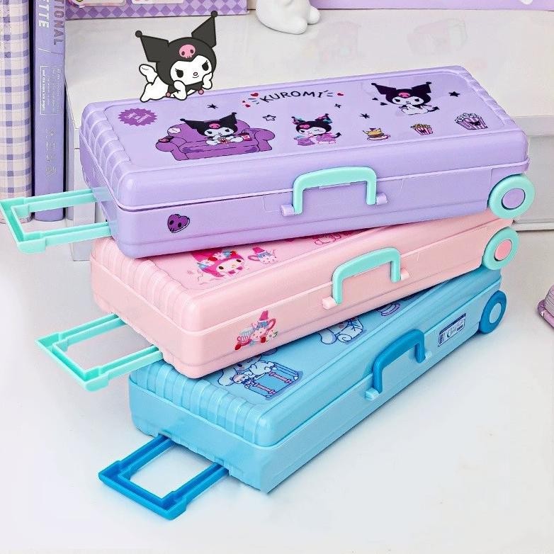 

COD Tempat Pensil Pencil Case Large Capacity Anime Kartun Pensil Kasus Troli Kotak Alat Tulis Lucu Anjing Pensil Kotak Persegi Panjang ukd-