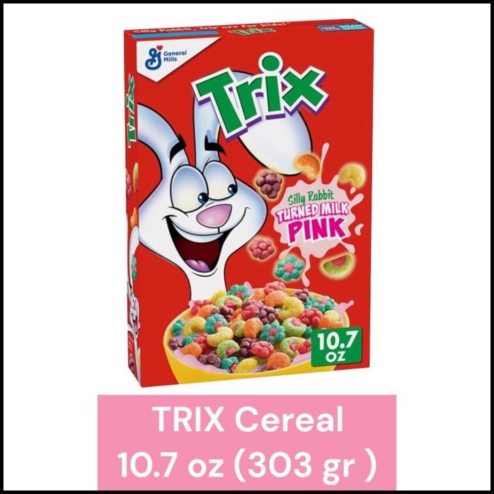 

Trix Cereal 10.7 Oz | Fruit Flavored Corn Puffs 303 Gr | General Mills