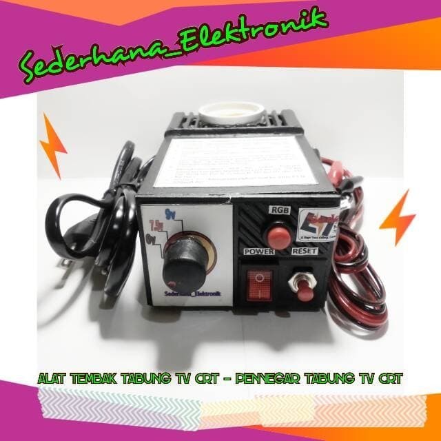 BISA COD Alat Tembak Tabung TV CRT - Penyegar Tabung TV CRT READY STOCK