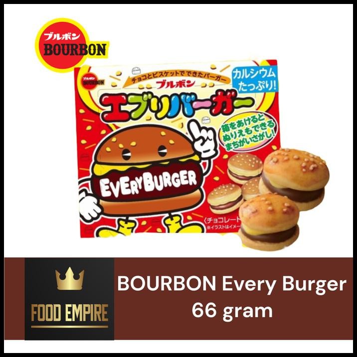 

Bourbon Every Burger 66 Gram | Biscuit Everyburger Import Jepang