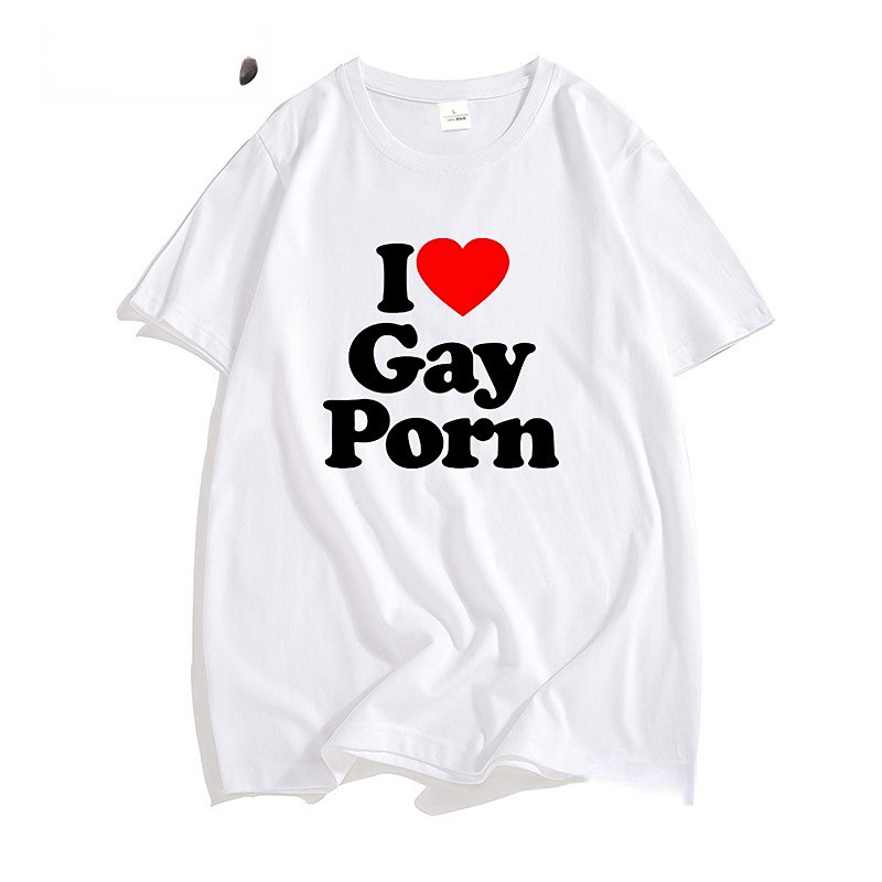 Saya Suka Kaos Pria Porno Gay Lgbt T Streetwear