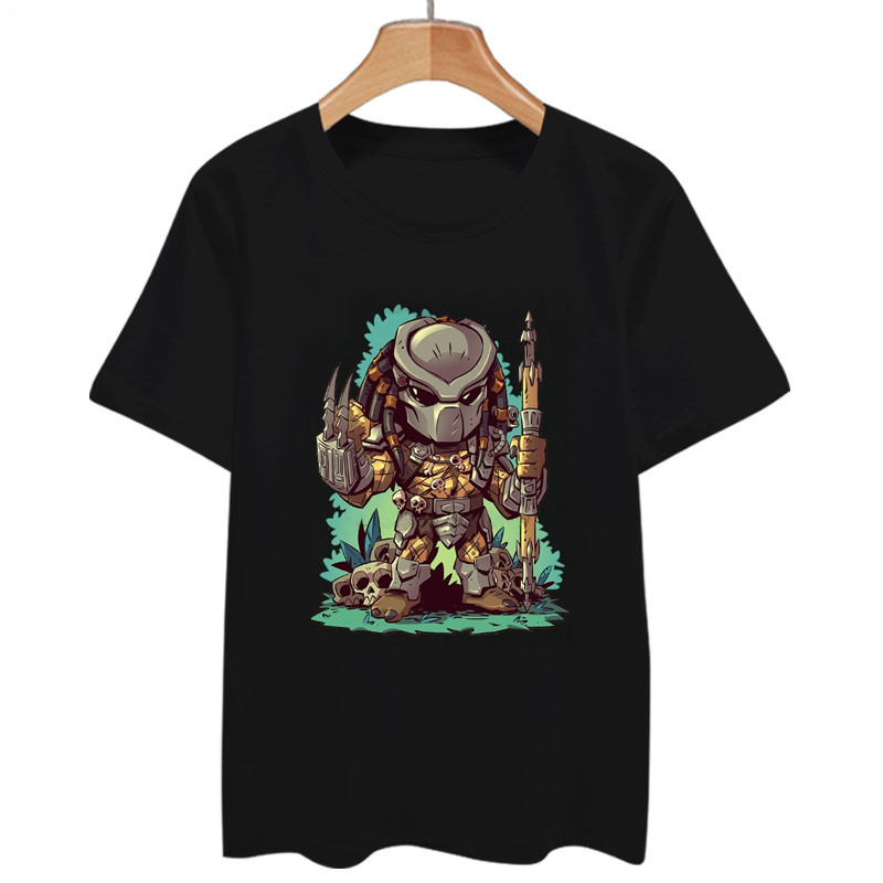 Kaos Alien Film Predator Untuk Pria Vintage Kaos Grafis Klasik Kaos Grafis