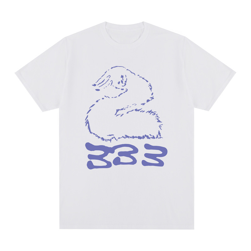 Bladee 333 Kaos Skate Drain Geng Pria Kaos Baru
