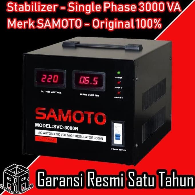 Stabilizer digital 3000 Stabilizer penstabil listrik rumah