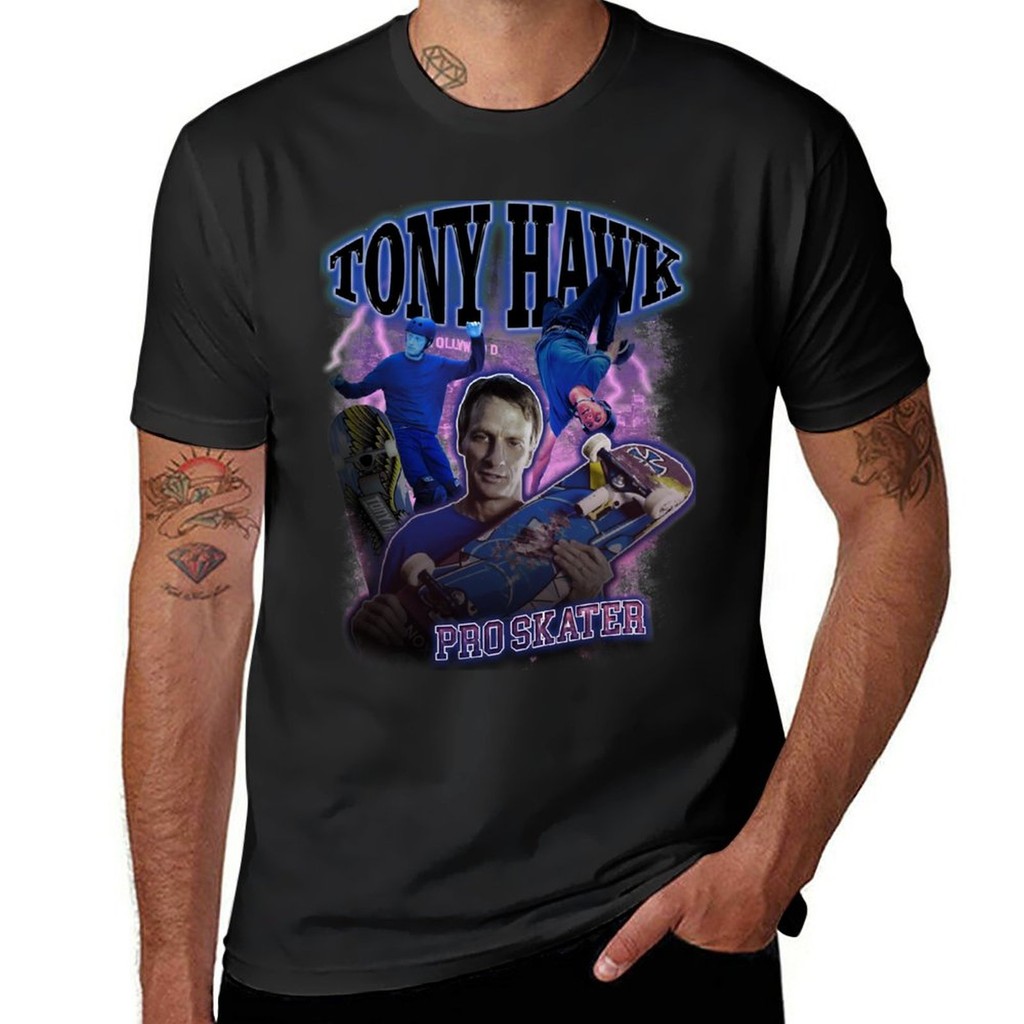 Bajakan Tony Hawk Pro Skateboard Kaos Custom Kaos Baju Pria Kaos Pria