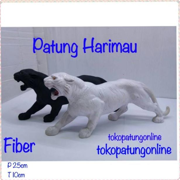 CR - Patung Harimau Putih Hitam Macan Fengshui TERLARIS