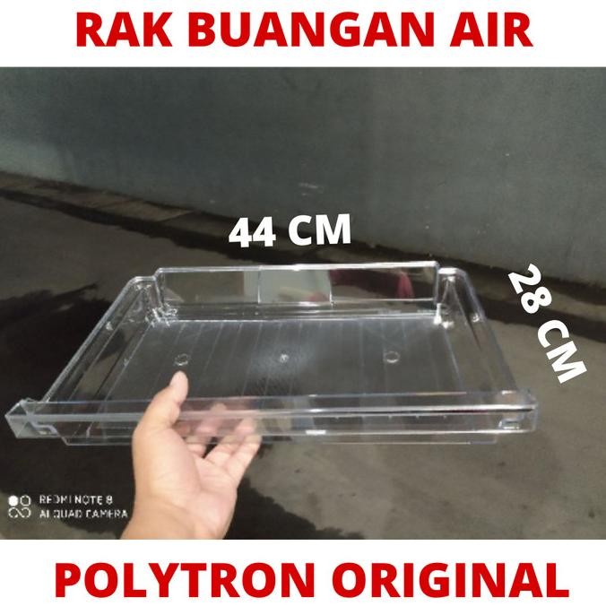 Terlaris Rak buangan air rak penampung air rak ikan kulkas 1 pintu polytron ori SALE