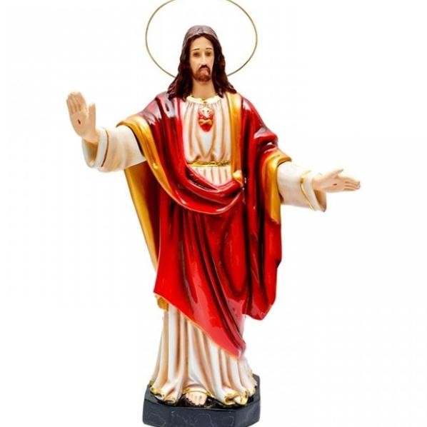 Patung Tuhan Yesus Tangan Terbuka 60Cm - Patung Ibadah