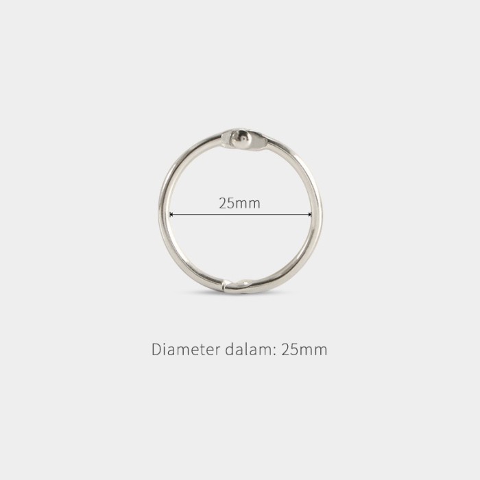 

Amberela 25-30Mm Ring Binder/Ring Buka Tutup 40Mm/Ring Binder/Ring Buku Sampel