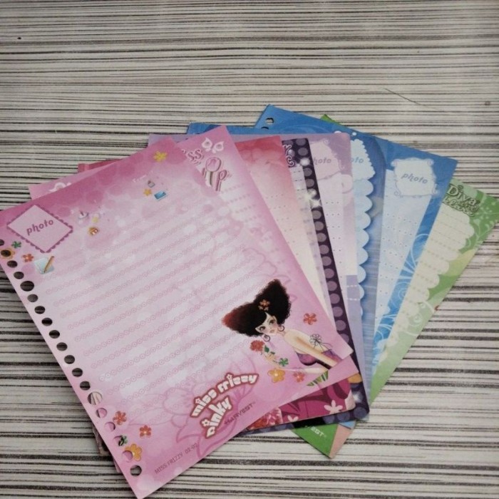 

Amberela - Kertas Binder Harvest Miss Langka Eceran