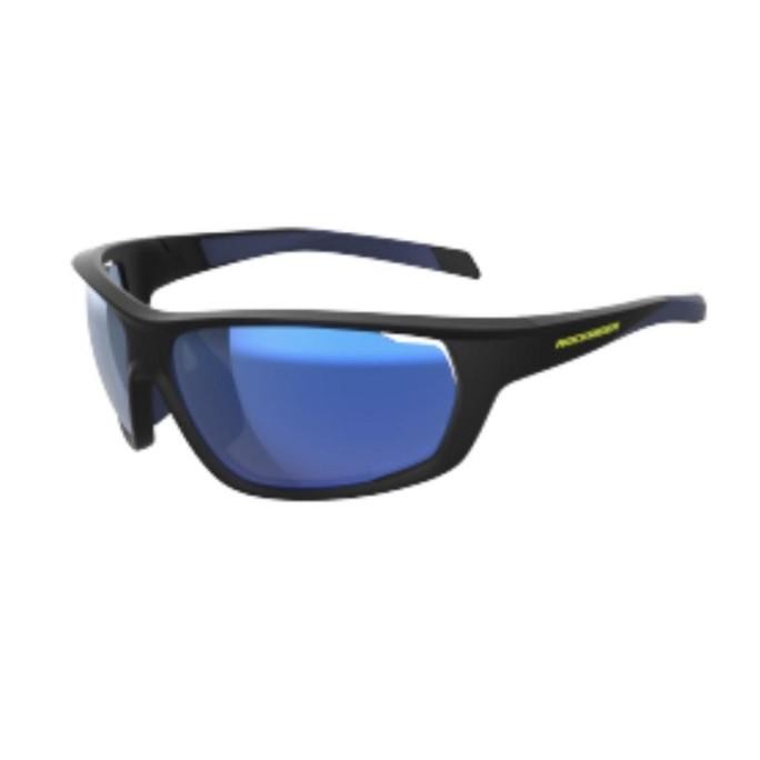 Decathlon Rockrider Kacamata Sepeda Gunung Cat 0+3 - Biru - 8575779