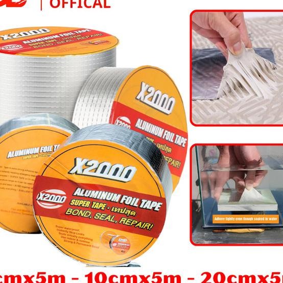 

[5Cmx5M] Tape X2000 Anti Bocor Air, Lakban X2000