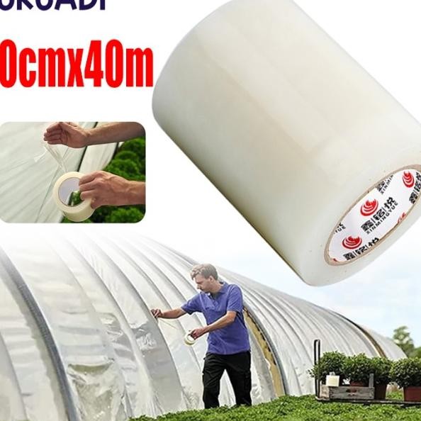 

10Cm X 40 Mtr Lakban Plastik Uv Greenhouse Repair Tape