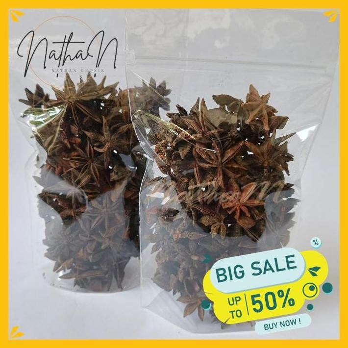 

PEKAK / BUNGA LAWANG KERING DIJAMIN GRATIS ONGKIR BY NATHAN GROSIR