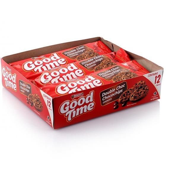 

GOOD TIME DOUBLE CHOCO 26,5 G / 12'S - 010297