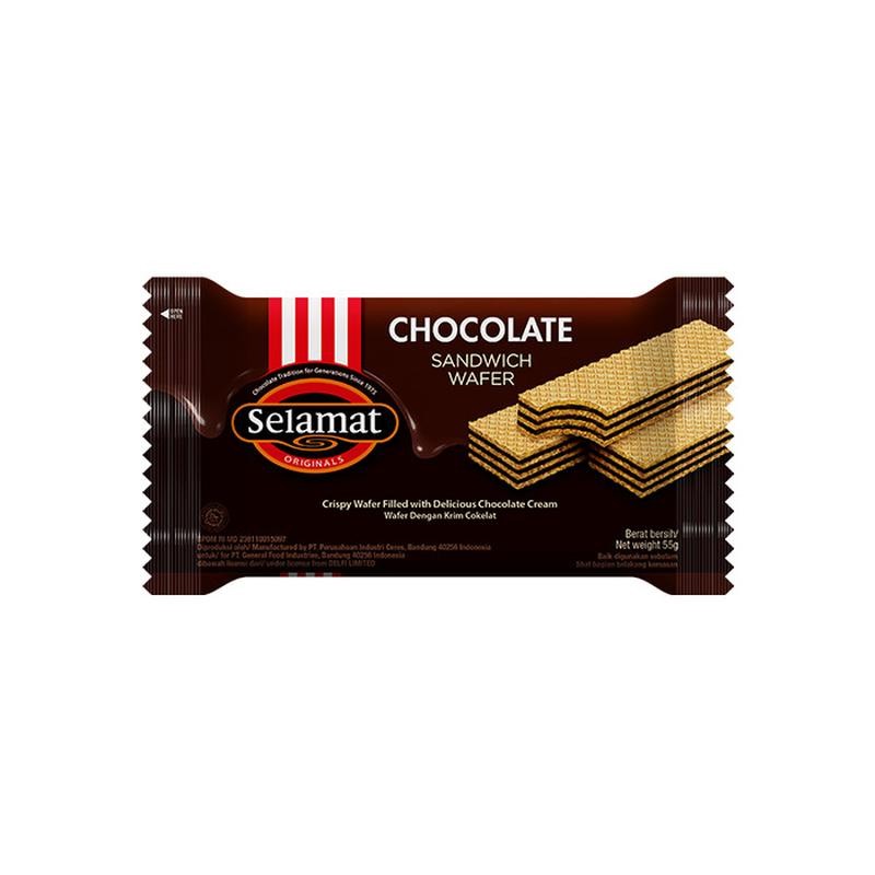 

SELAMAT WAFER CHOCOLATE 45G - 010213