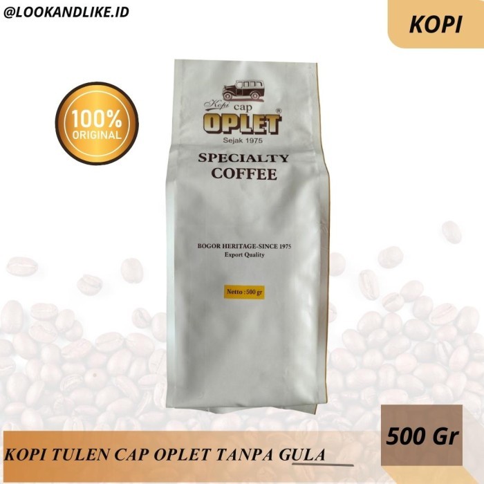 

Kopi Oplet Specialty Coffee Isi 500Gr Tanpa Gula