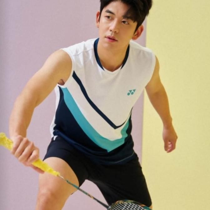 Kaos Singlet Badminton Pria Jersey Dryfit Go Import Y2251S