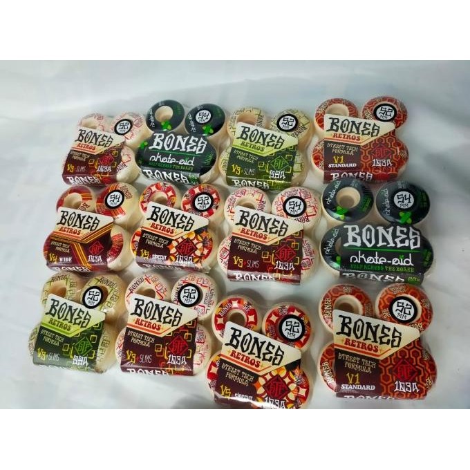 Wheels Skateboard Bones Original Assorted / Roda Skateboard  Sale