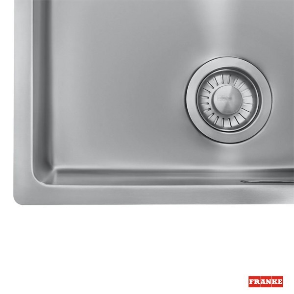 New Franke Kitchen Sink - Stainless Steel, Undermount, Hidden Overflow Single Bowl 61 Cm Franke