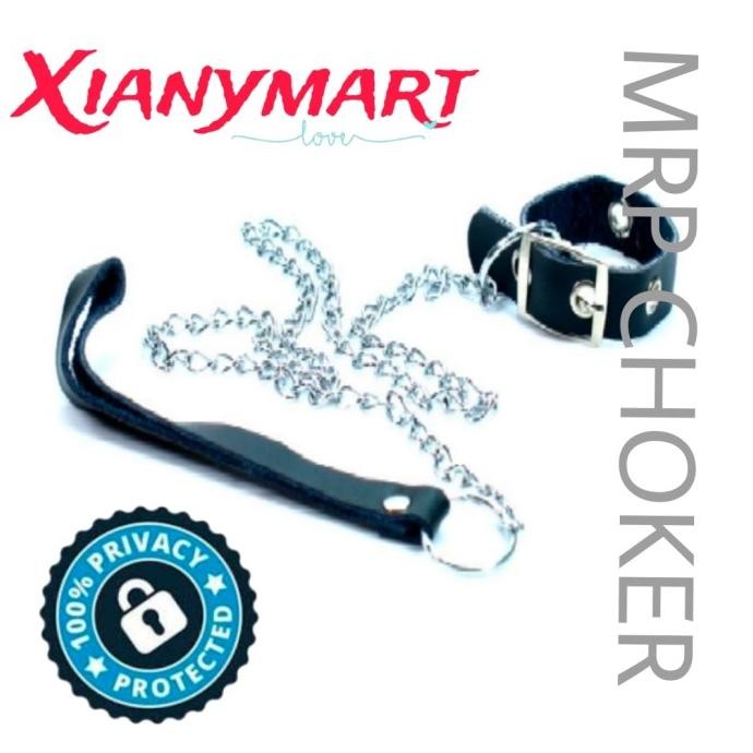Cock Choker Ring Cock Dengan Tali Rantai Stainless
