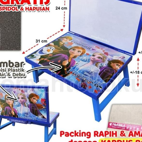 

Meja Lipat Belajar Kter / Papan Tulis White Board Anak Free Spidol