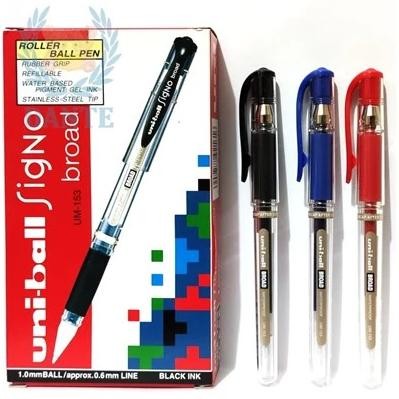 

TERBARU - Pen Signo Uni-ball UM-153 1.0 (1 lusin )