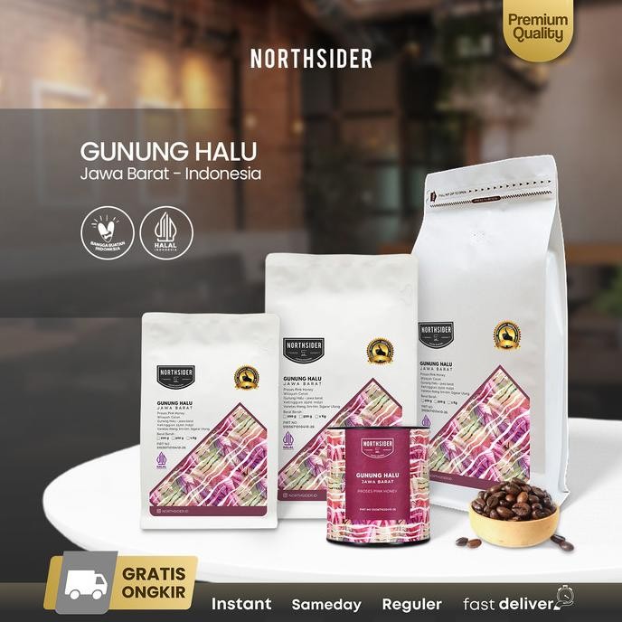 

Northsider Kopi Arabika Gunung Halu Pink Honey Coffee