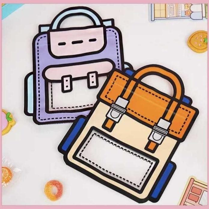 

JPF-1015 [BS] Plastik Snack Hadiah Ziplock Birthday Packaging Goodie Bag Isi 10Pcs Original