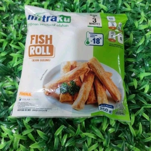 

Mitraku Fish Roll (Ikan Gulung) - berat 250 gram