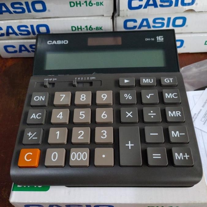 

Kalkulator Casio 16 Digit Dh-16 Kalkulator Casio Besar [ Brunr ]
