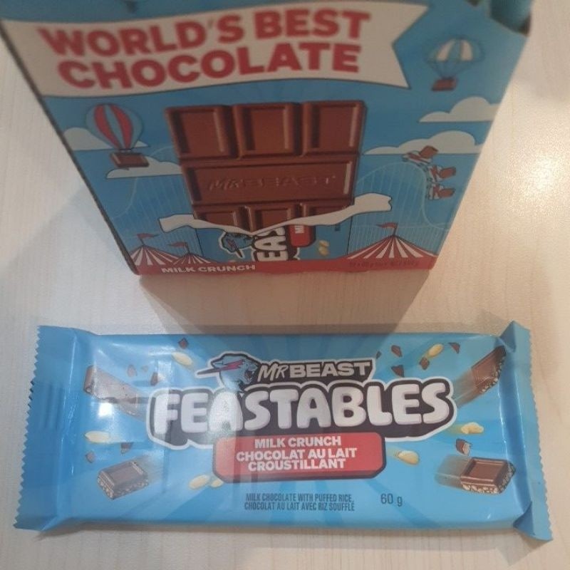 

MR BEAST Feastables Chocolate 60 gram