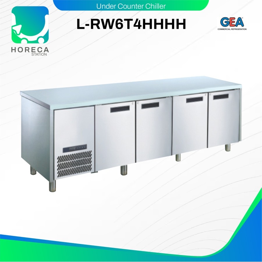 GEA S/S Under Counter Freezer L-RW6T4HHHH / L RW6T4HHHH / LRW6T4HHHH