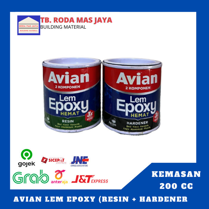 LEM EPOXY AVIAN 2 KOMPONEN