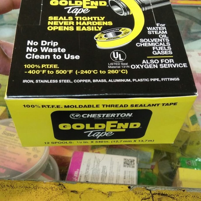 SEAL TAPE CHESTERTON-SEAL TAPE TAHAN PANAS-MINYAK DAN GAS