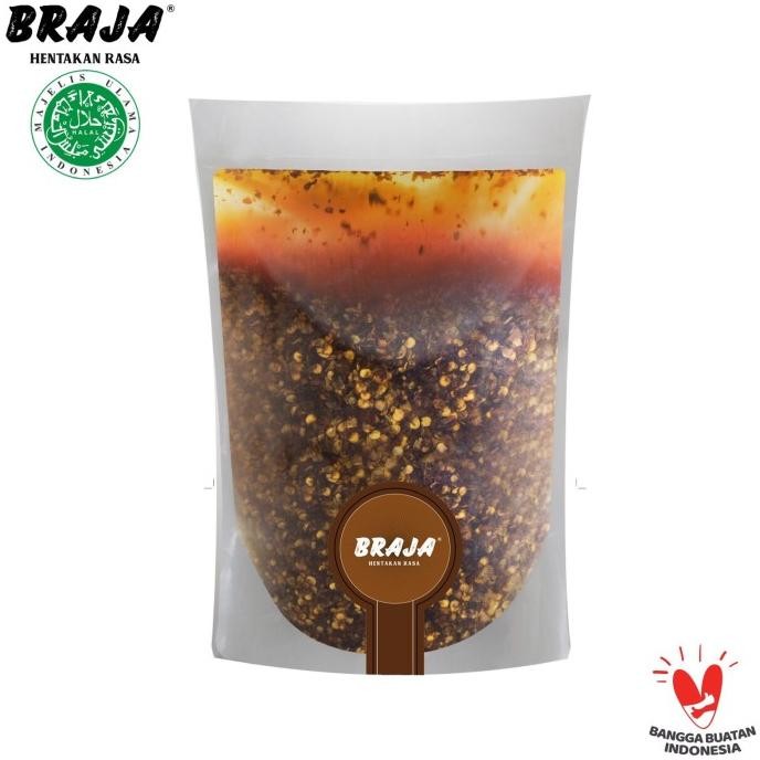 

Sambal Minyak (Chili Oil) BRAJA - 2 Kg P83G