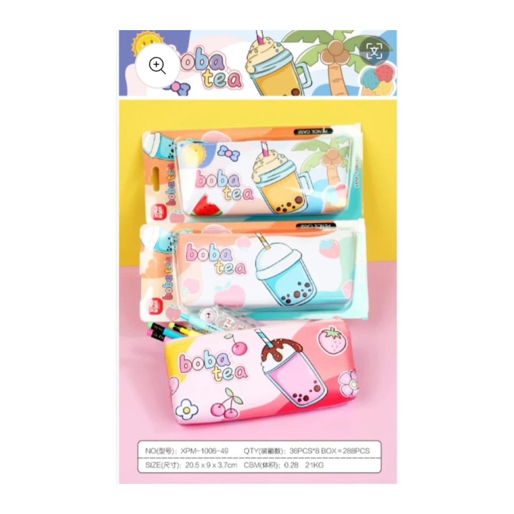 

V2_Pensil case BOBA TEA Xpm-1006-49